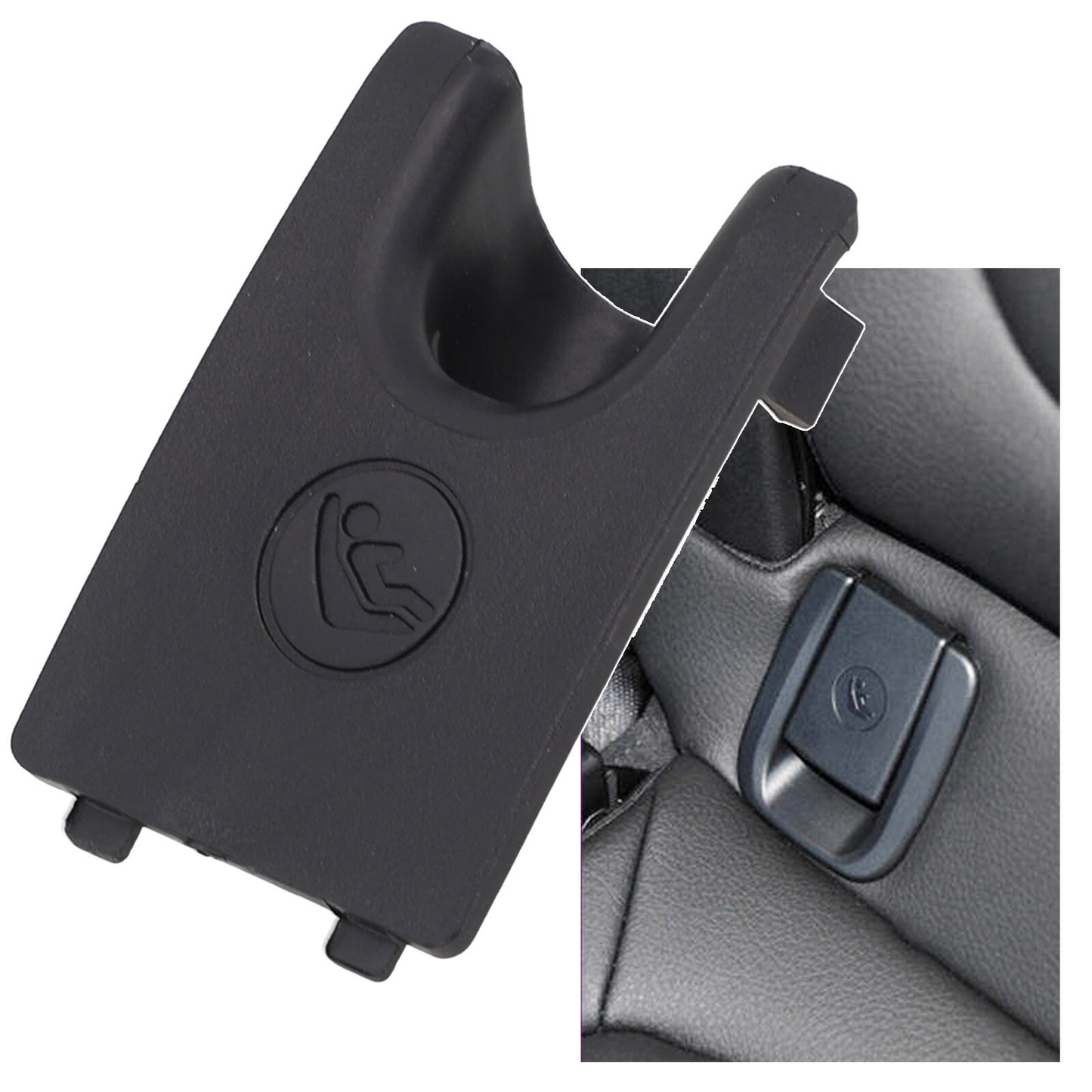 Practical Black Rear for Seat Hook Anchor Cover Cap for Toyota for Camry for Avalon