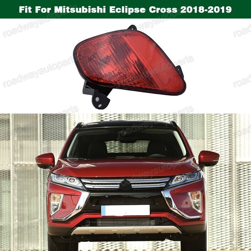 Left Rear Bumper Fog Light Tail Lamp Fit for Mitsubishi Eclipse Cross 2018-2019