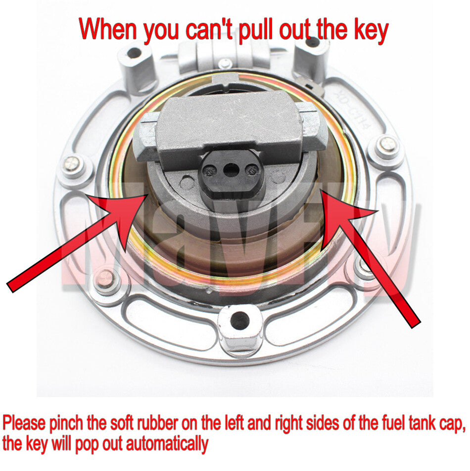 Fuel Gas Tank Cap Cover Lock Key Fit For CB1000/R CB1100SF SUPER FOUR CB1300F/S