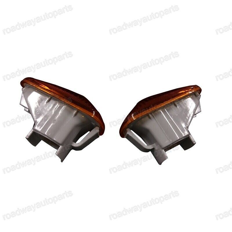 2x Amber Turn Marker Signal Light Housing Fender for HONDA FIT / JAZZ 2005-2018