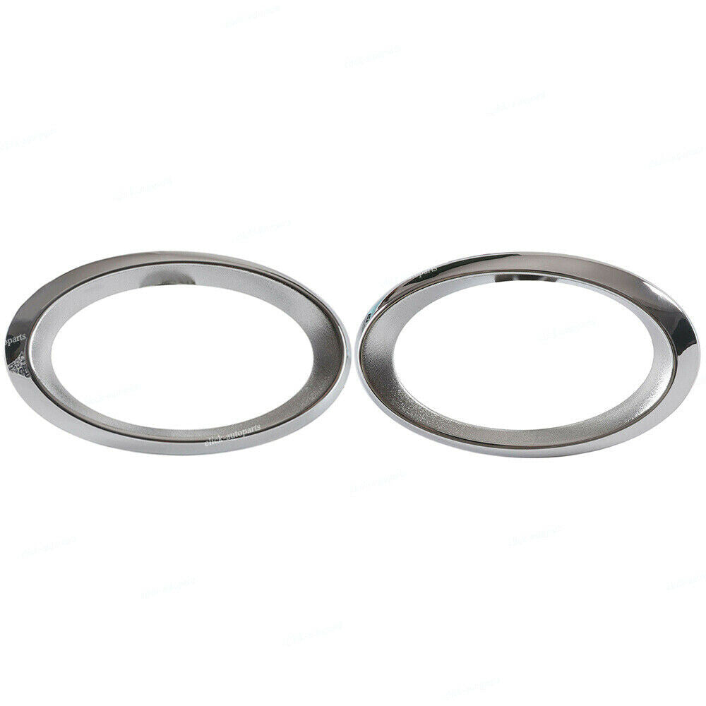 2x Front Bumper Fog Lamp Bezel Trim for Benz S211 W211 E-CLASS W211 Left Right