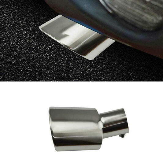 for Mitsubishi Outlander 2013-2021Silver Rear Tail Exhaust Pipe Muffler Tip trim