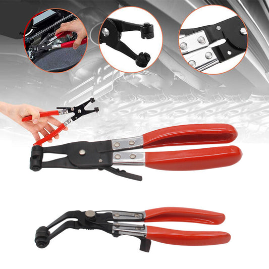2Pc Car Hose Clamp Pliers Water Pipe Removal Fuel Coolant Clip Hand Tool Kit