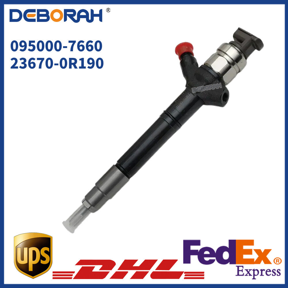 Fuel Injector 095000-7660 23670-0R190 for Toyota VERSO Engine 2.0 D-4D 1AD-FTV
