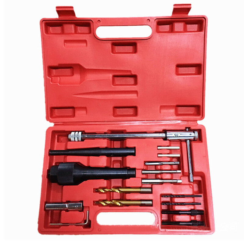 Car Broken Light Plug Removal Tool Kit 8mm 10mm Repair 1/4 - 28 UNF Hexagonal