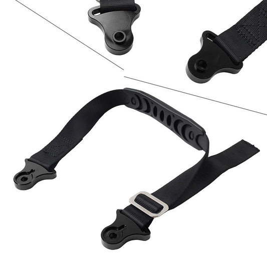 Adjustable Fork Rear for Seat Rescue Strap Sling Pull Belt Motorcycle Universal