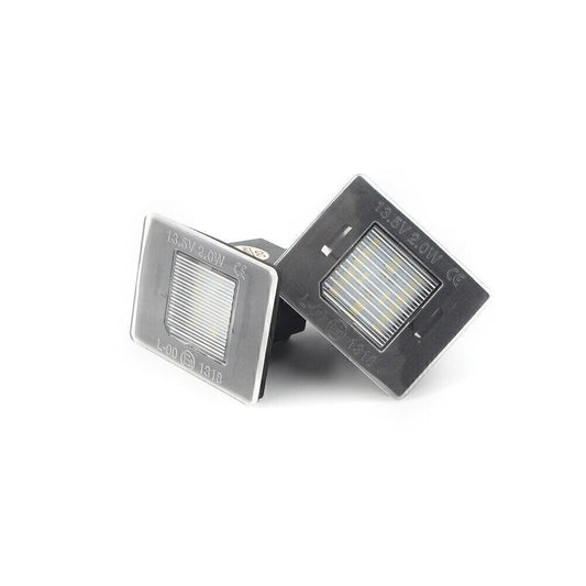 for Mercedes GL ML GLK GLA GLC GLE Class White CAN-bus LED License Plate Lights