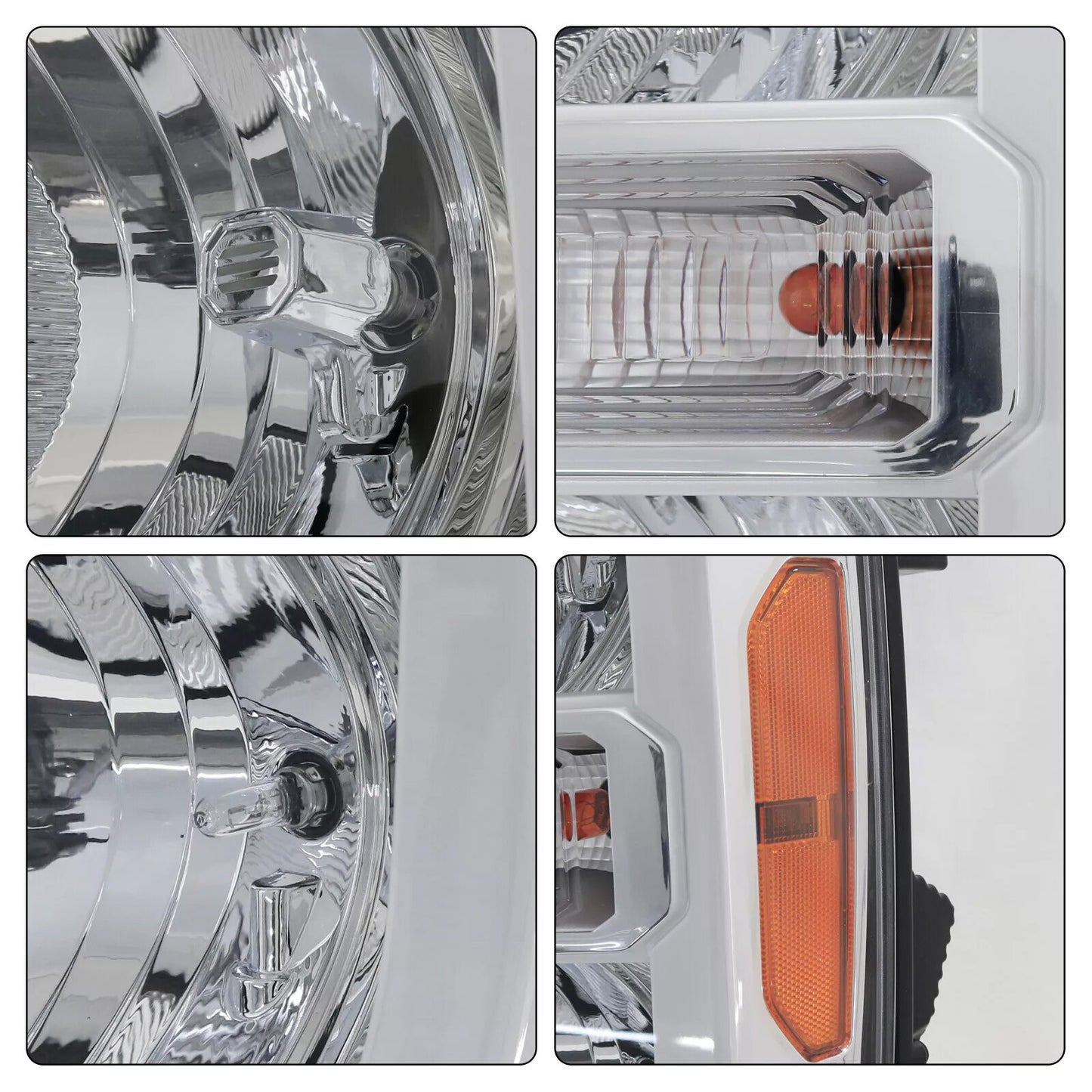 Applicable to 2023-24 for Ford F250 F350 F450sd F550sd Left Light Assembly Drive Side