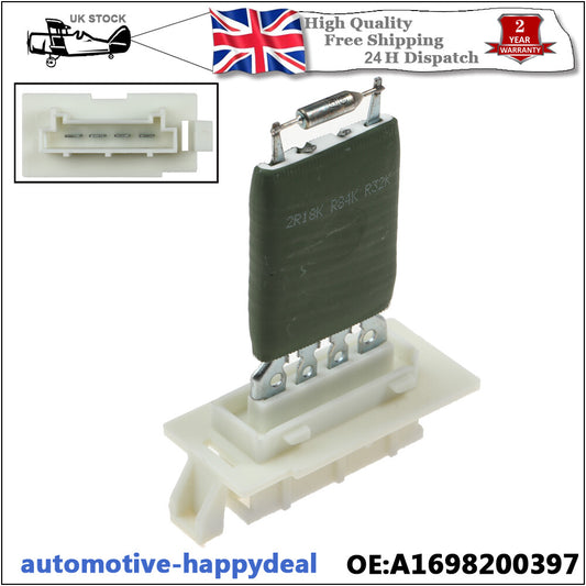 for MERCEDES B-CLASS W245 2005-2011 HEATER BLOWER MOTOR FAN RESISTOR A1698200397
