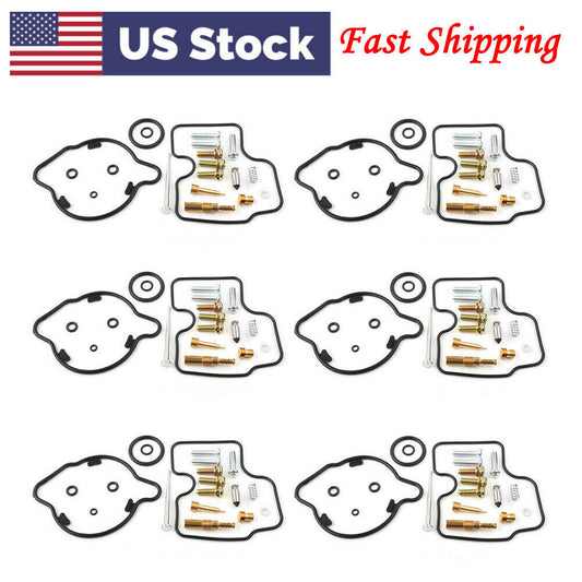 Carb Carburetor Repair Kit 6 Set for Honda GL1500C GL1500CT Tour Valkyrie 1500