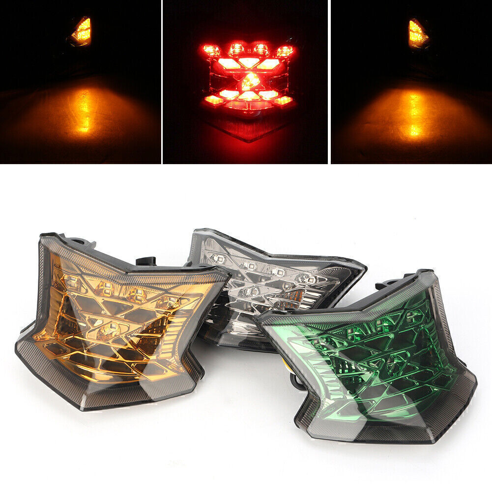 1X LED Integrated Tail Turn Signals Light Fit for Kawasaki Z900 Z650 2017-2018