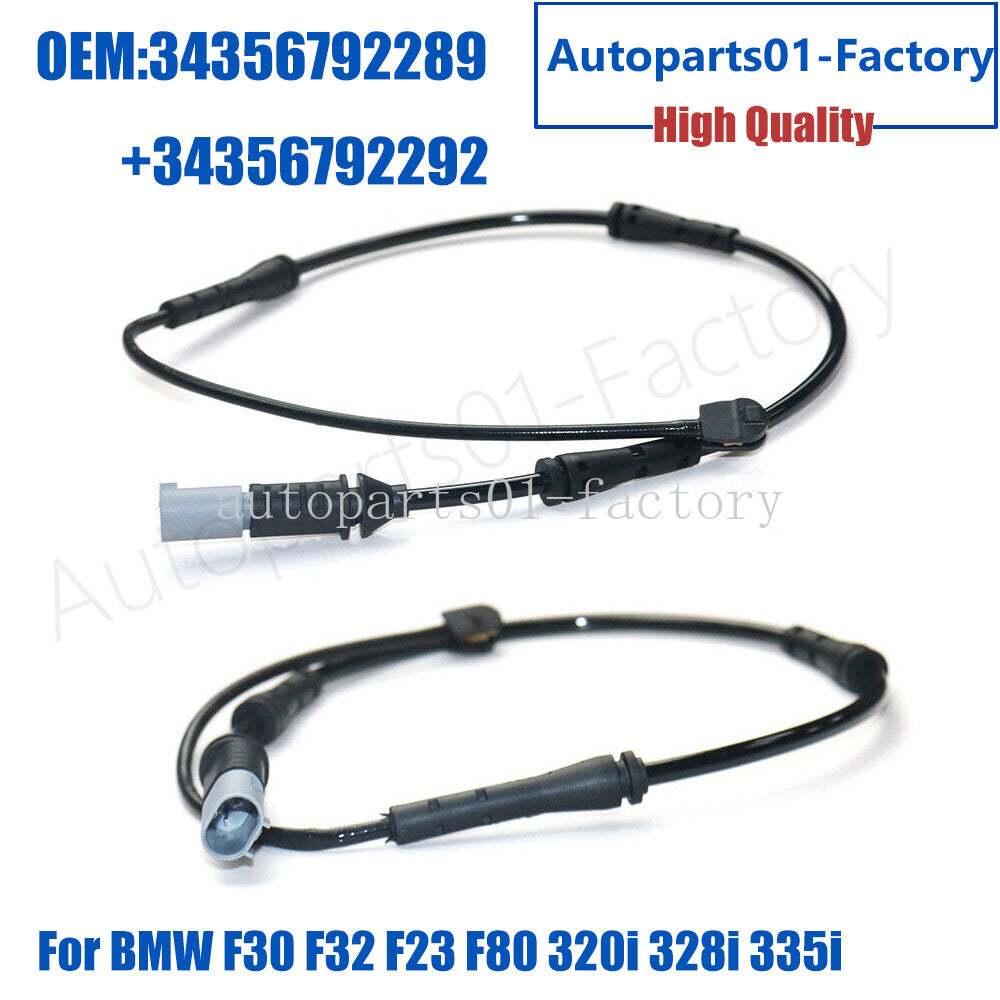 1Pair Front Rear Brake Pad Wear Sensor for BMW F30 F32 F23 F80 320i 328i 335i