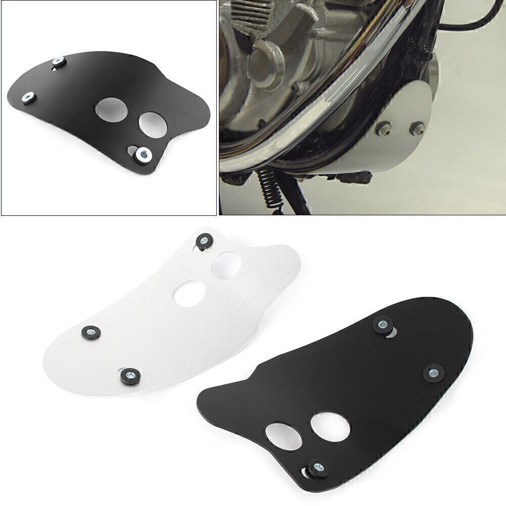 Edelstahl-Motorschutzabdeckung sch¨¹tzen Unterfahrschutz f¨¹r for Yamaha SR500/SR400