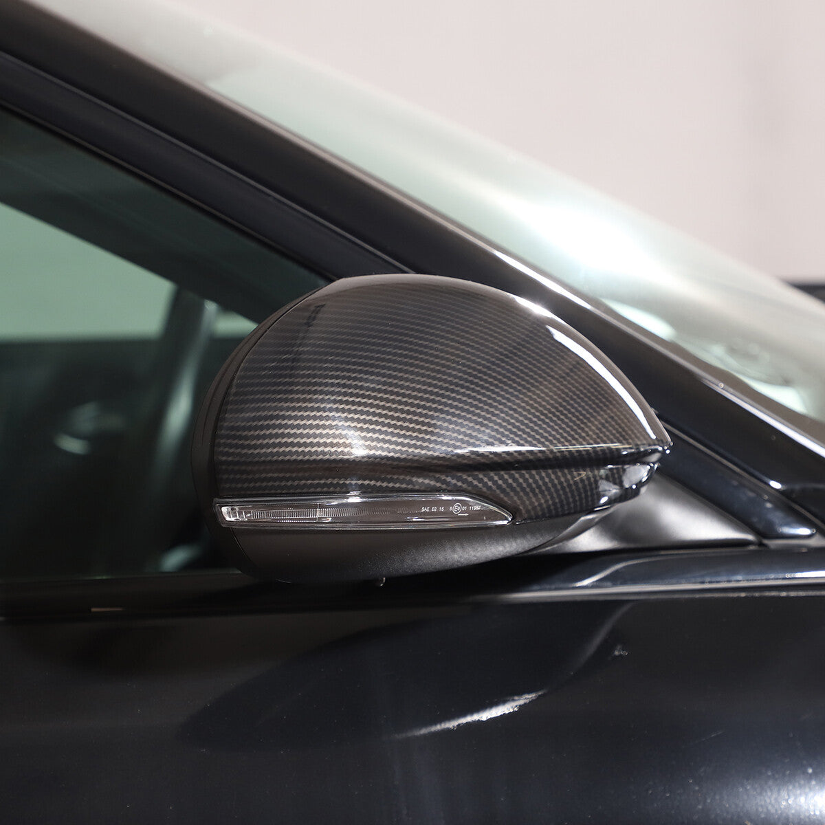 Carbon fiber ABS center control gear shift cover trim for the 2022 for Ford Maverick.