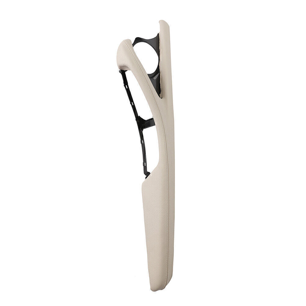 Inner Door Panel Handle Pull Cover Trim Fit for BMW 5 Series F10 F11 F18 Off-white