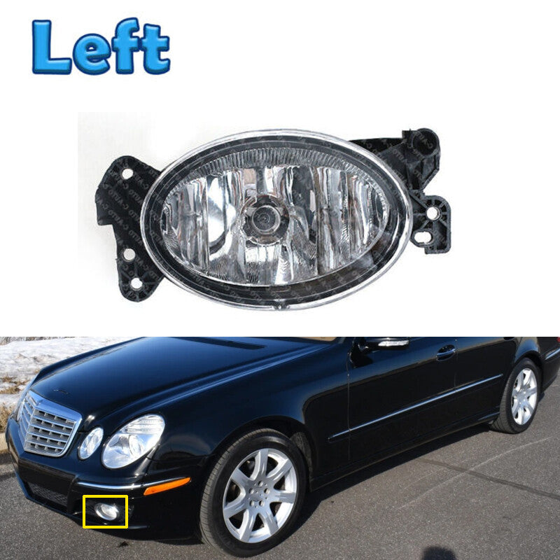 Front Halogen Fog Lamp Left for Mercedes-Benz W211 W204 E350 E550 2007-2009