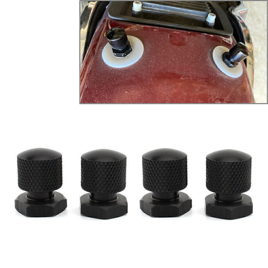 for Harley Davidson Touring Black Solo for Seat Nuts Mounting Nuts 1/4-20 Thread