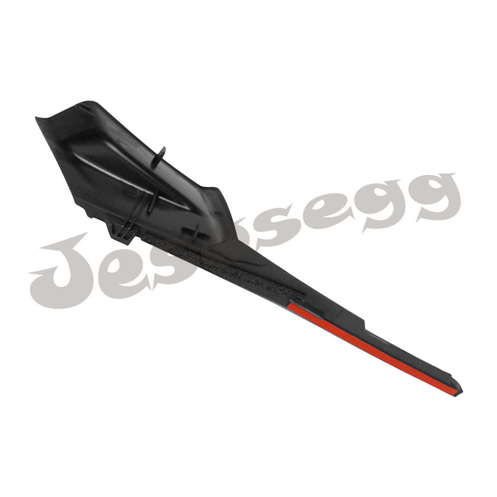 Black for 2011-2020 for Toyota for Sienna 53866-08020 Right Fender Cowl Hood Side Seal