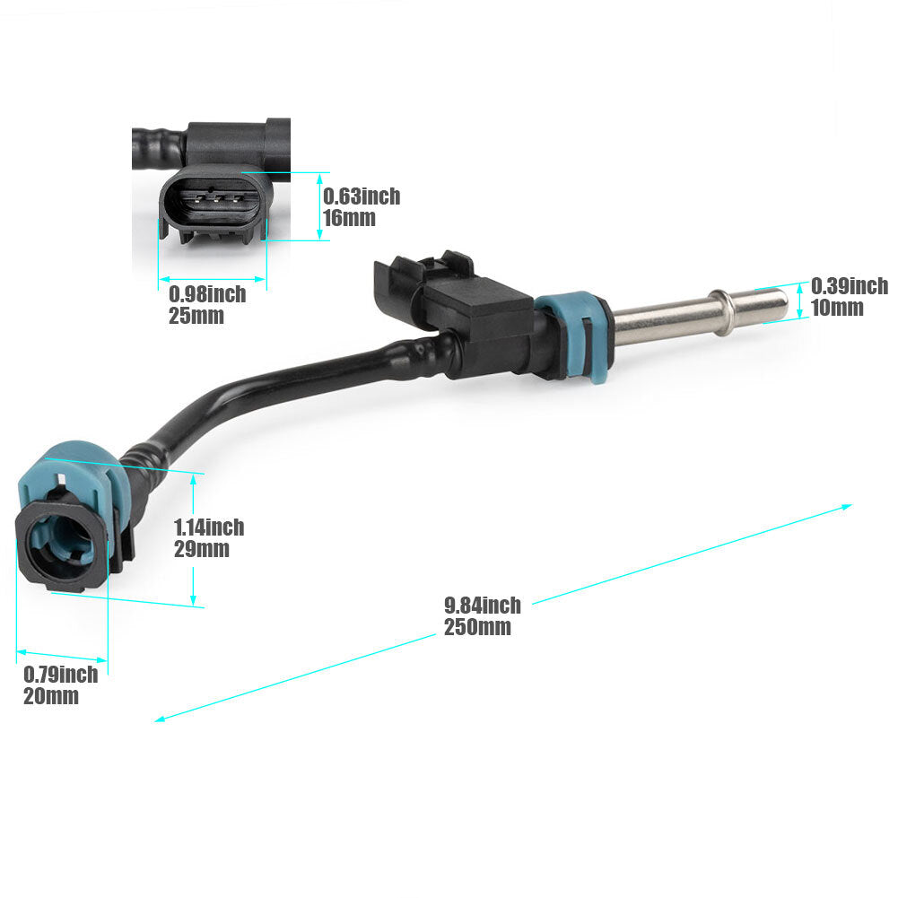 1X Fuel Pressure Sensor Jumper 68210332AA 68210332 for Dodge 2013-2014 for Ram 1500