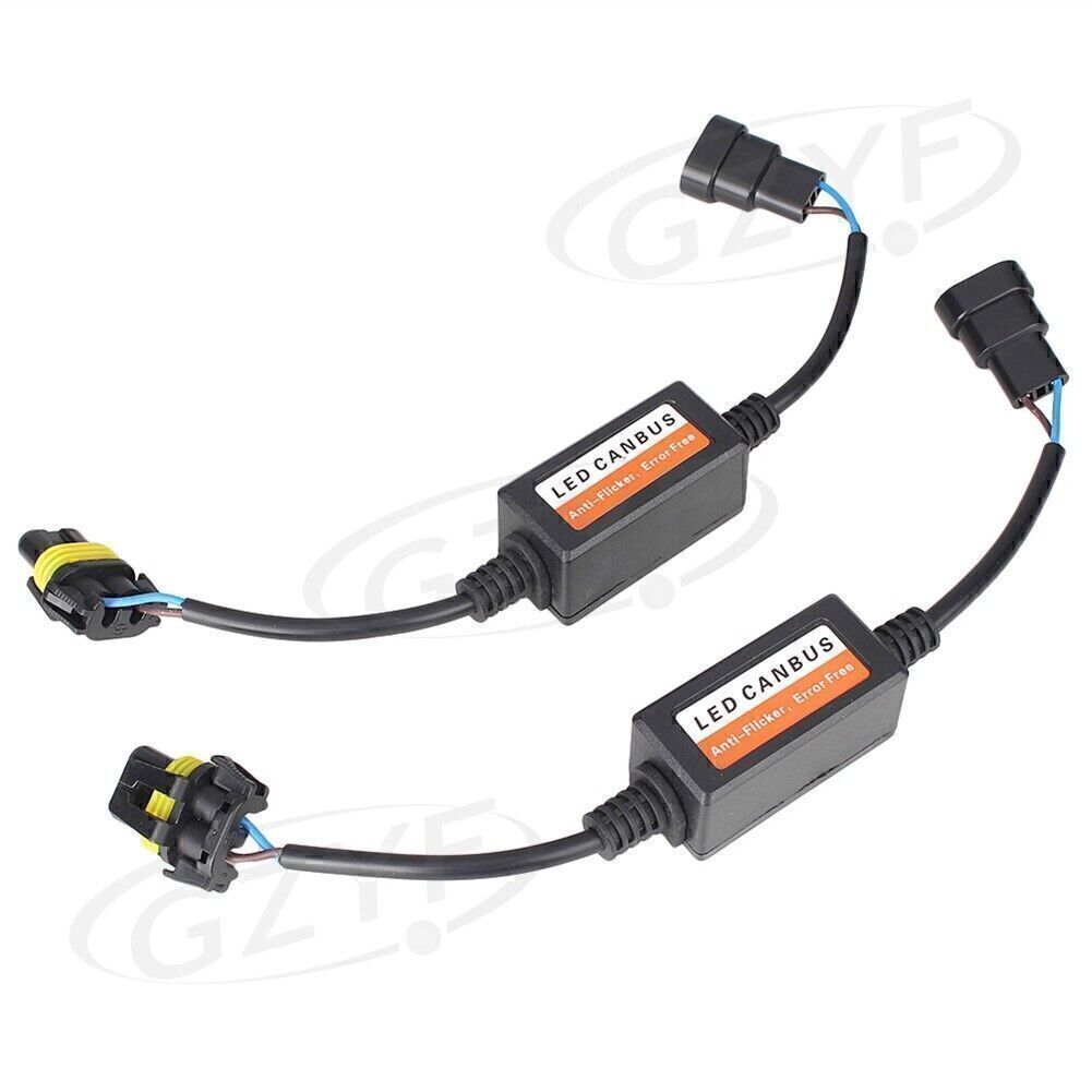 2x 9005 HB3 Load Resistor Decoder Warning Error Canceller for Car LED Fog Lights
