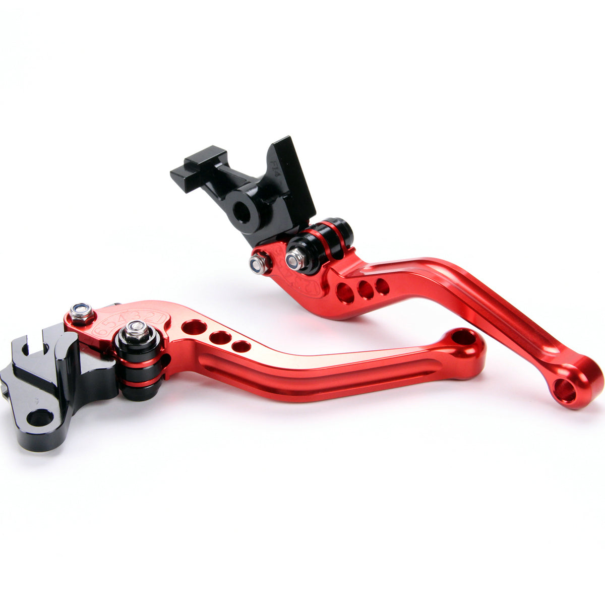 Short Anodized Brake Clutch Levers For Honde XR400 RV/RW/RX/RY/R3 (1997-2004)