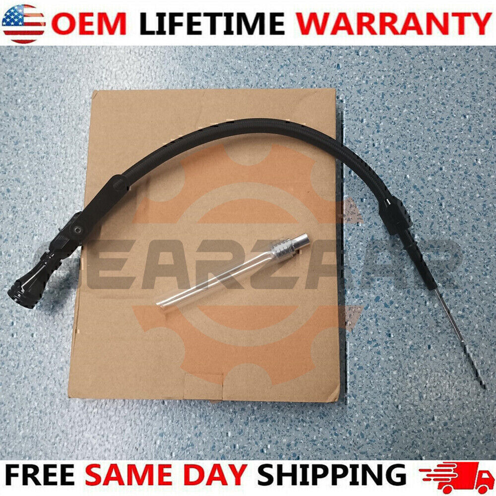Black Flexible Stainless Oil Dipstick For LSX LS1 LS2 LS6 4.8L 5.7L 6.0L 6.2L U