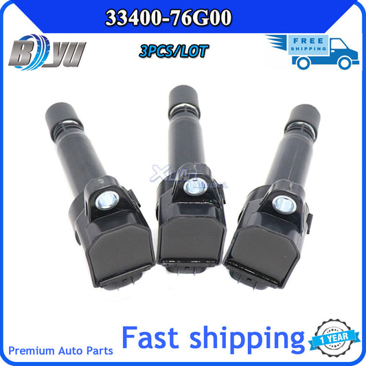Ignition Coil 33400-76G0 33400-76G00 for Suzuki WAGON R+ ALTO III 1.0 33400-7660