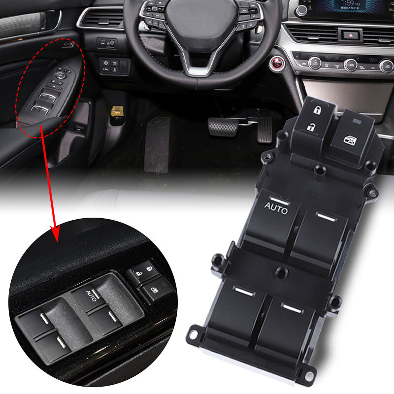 Left Front Driver Master Power Window Switch For 2013-2016 for Honda Accord Sedan