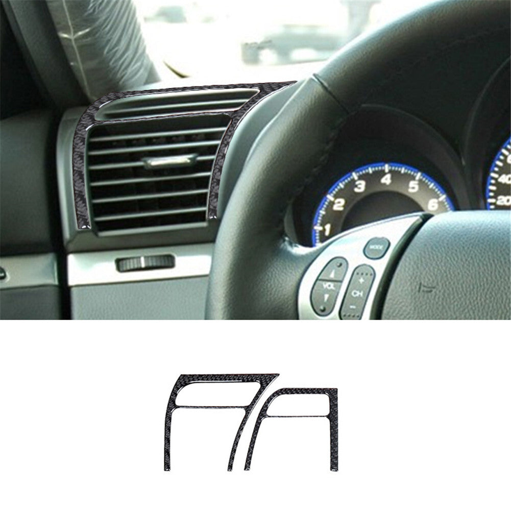 26Pcs Carbon Fiber Interior Full Set Cover Trim Kit for Acura TL 2004-2008