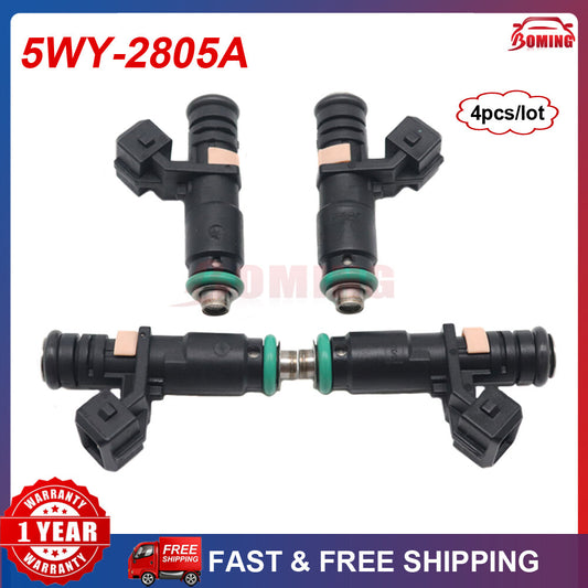 new automotive fuel injector nozzles suitable for Kia Pride 5WY2805A 5WY-2805A 4PCS