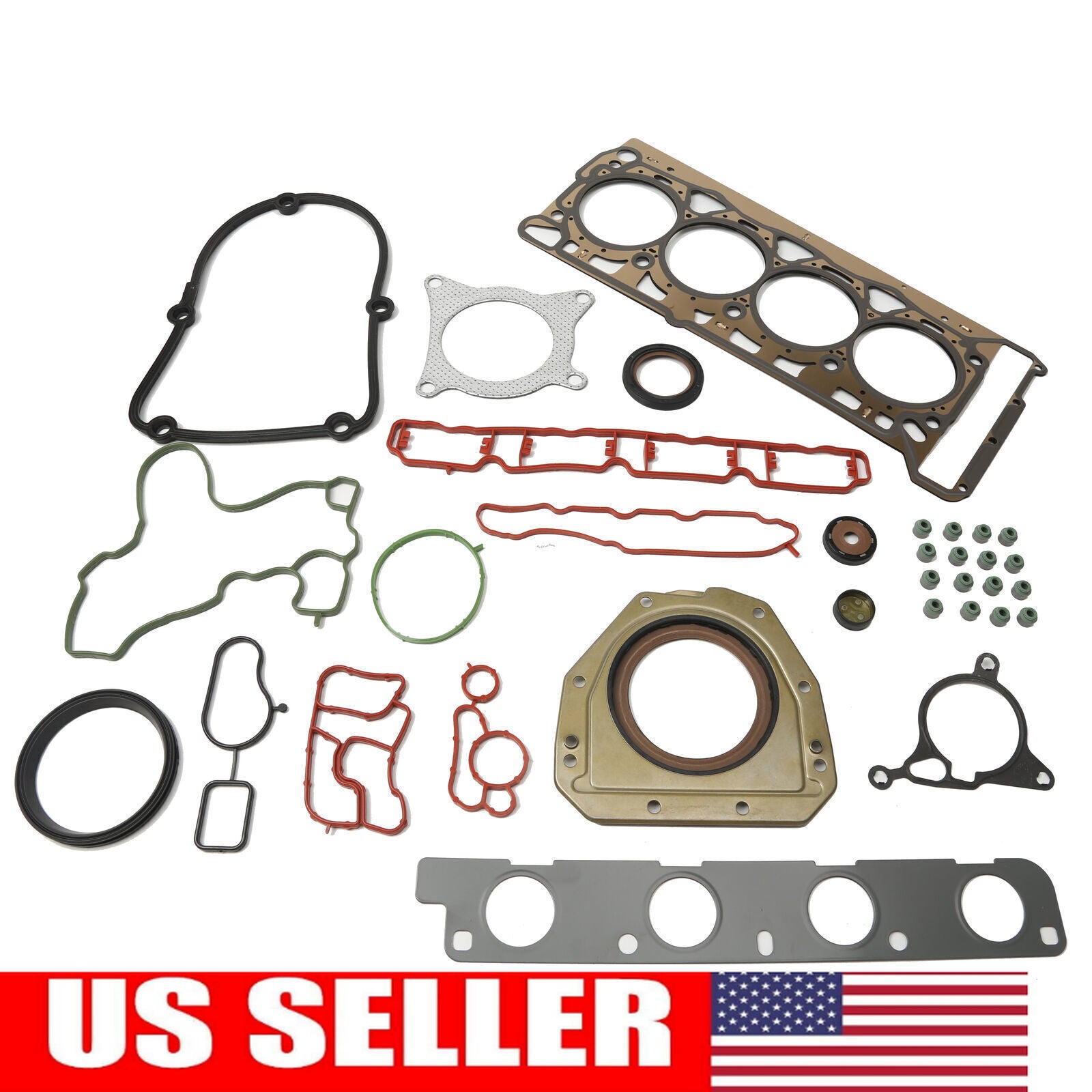 for AUDI for A4 for A5 for VW for Jetta 1.8T 2.0T Elring Engine Overhaul Rebuid Gakset Seal Kit