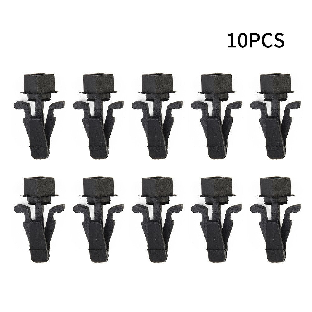 Clips Fastener Black Bumper Stable Anti-aging Anti-wear Corrosion-resistance
