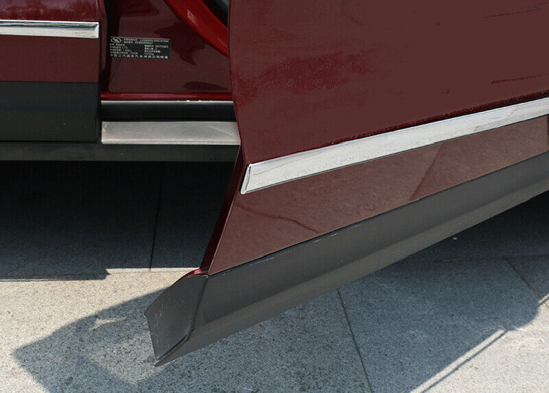 for Cadillac XT5 2016-20 Car Chrome Side Door Body Molding Protector Cover Trim