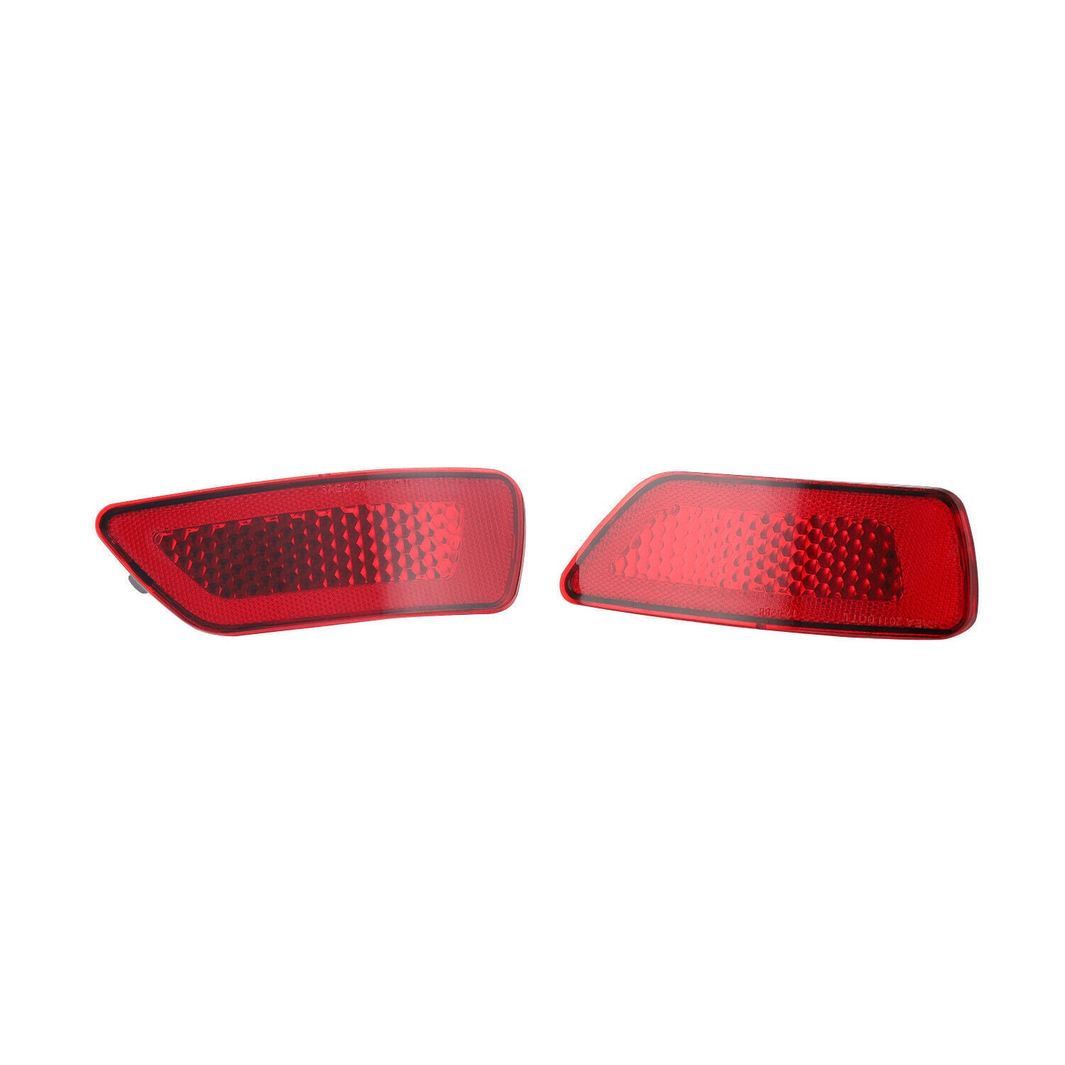 1 pair of rear left + right bumper reflectors for Jeep Grand Cherokee compass
