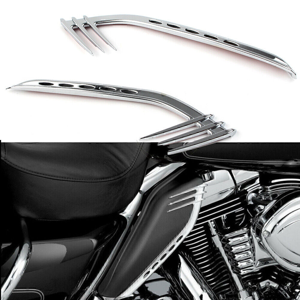 Mid-Frame Air Deflectors Accents Trims Fit for Harley Road Glide CVO Ultra FLTRUSE