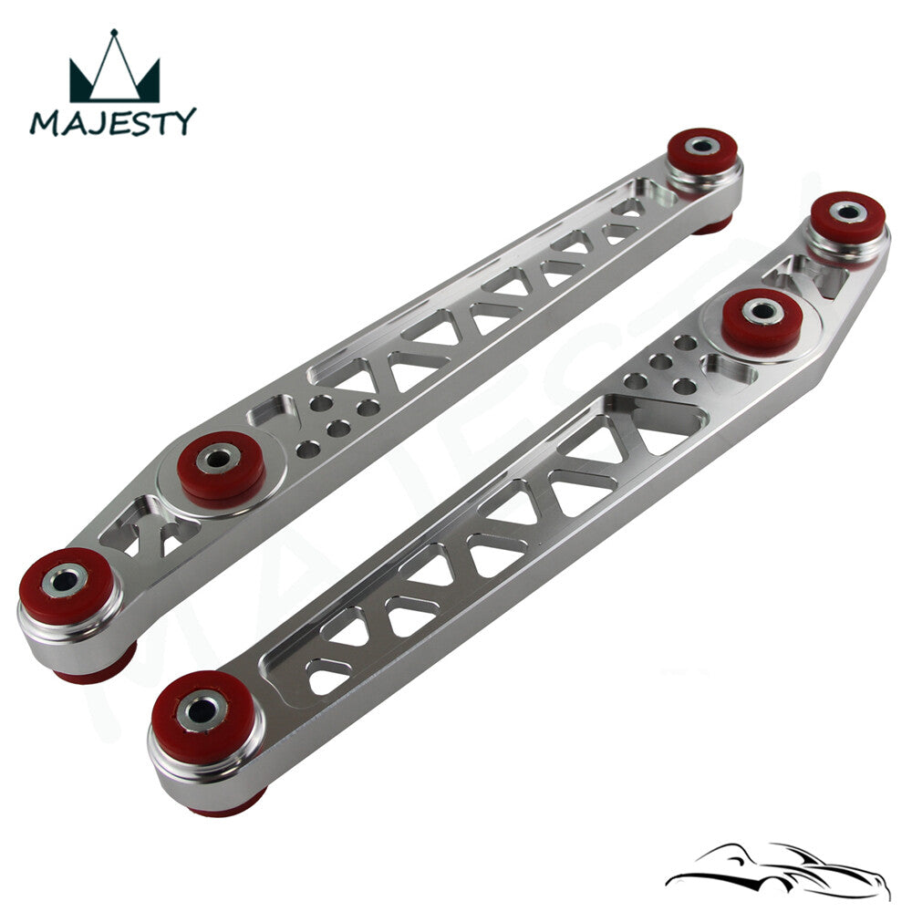 Rear Lower Suspension Control Camber Arms for 96-00 for Honda for Civic EK EJ Silver