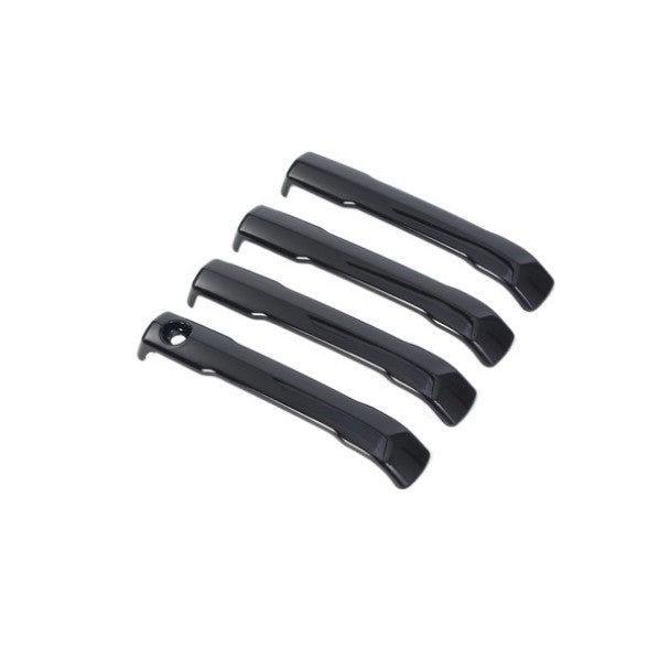 Bright Black Car Front Door Handles Cover Trim for Toyota Tacoma 2024