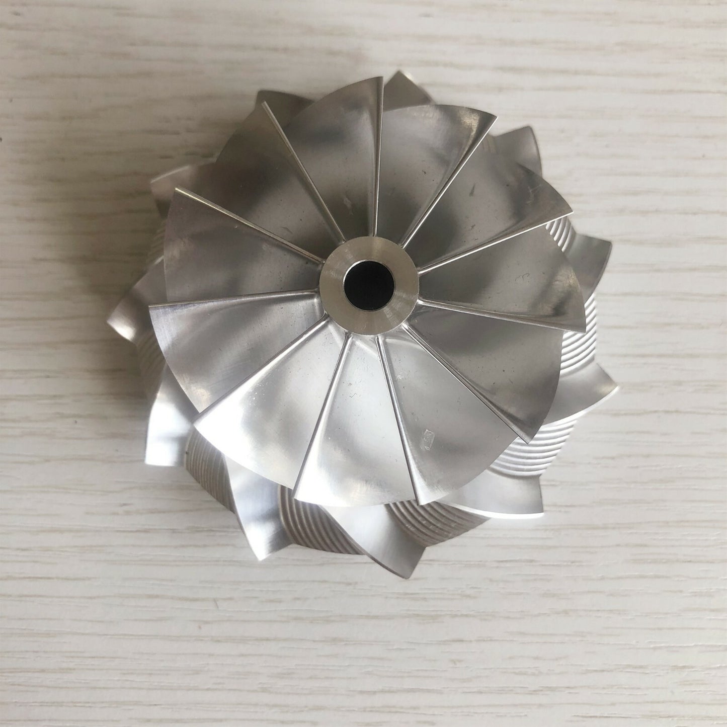 HX40 62.45/84.00 mm 11+0 insert performance turbine milling/bulk compressor wheel