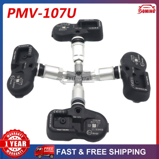 Package 4: Tire Pressure Monitor Sensor TPMS 40700-1LL0C for Nissan for Infiniti 433MHz