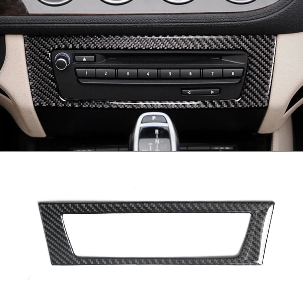 1 x carbon fiber navigaiton system frame trim for BMW Z4 E89 2009-2016