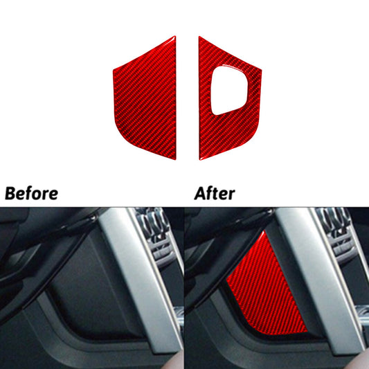 Red Carbon Fibre Gear Shift Trim for Land Rover Discovery Sport 2015-19