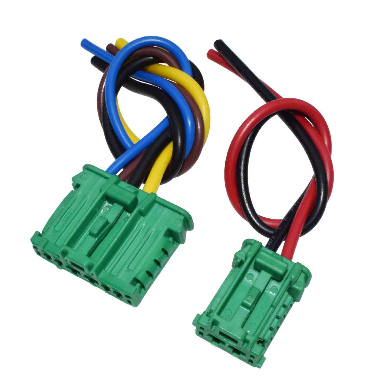 for Nissan for Citroen Peugeo 207 406 Heater Blower Resistor Plugs Wire Harness NEW