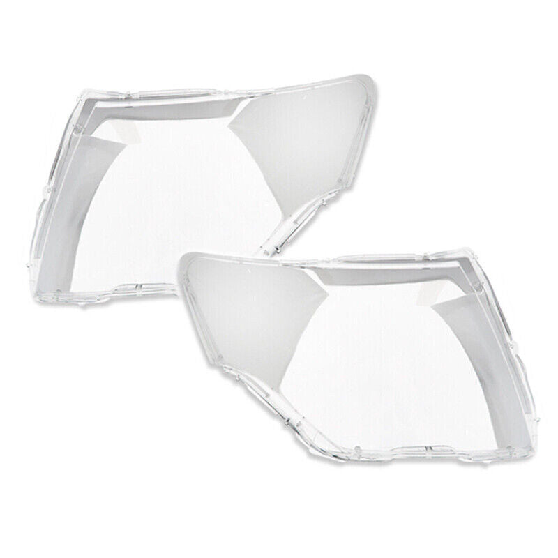 2X Headlight Headamp Len Cover for Mitsubishi Pajero V87 V93 V97 V98 2006-2020