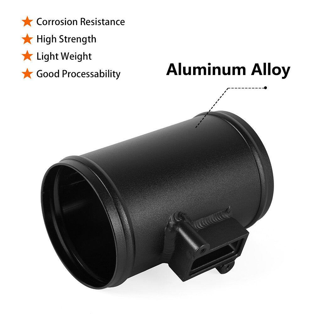 for Ford for Nissan MAF Black 3 76mm Mass Air Flow Sensor Mount Adapter