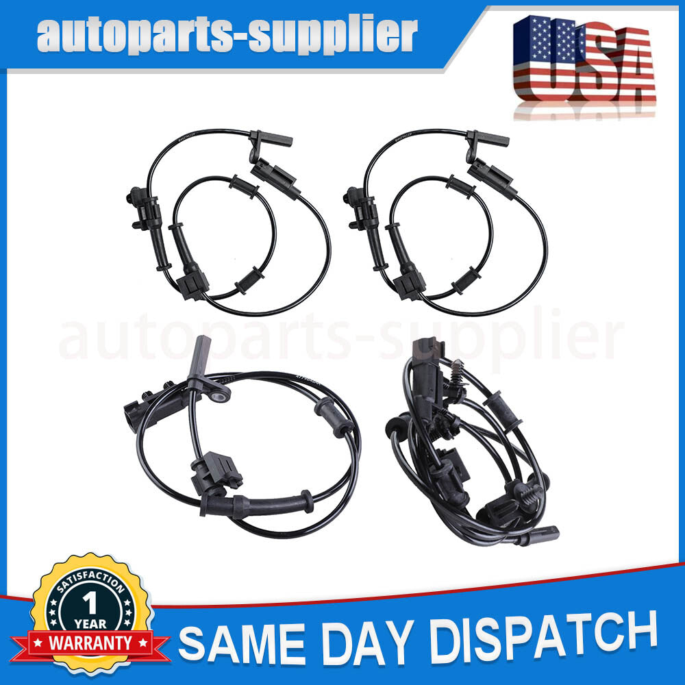 Kit 4: ABS Wheel Speed Sensors (Front, Rear, Left, Right) for Chrysler and for Dodge Chargers