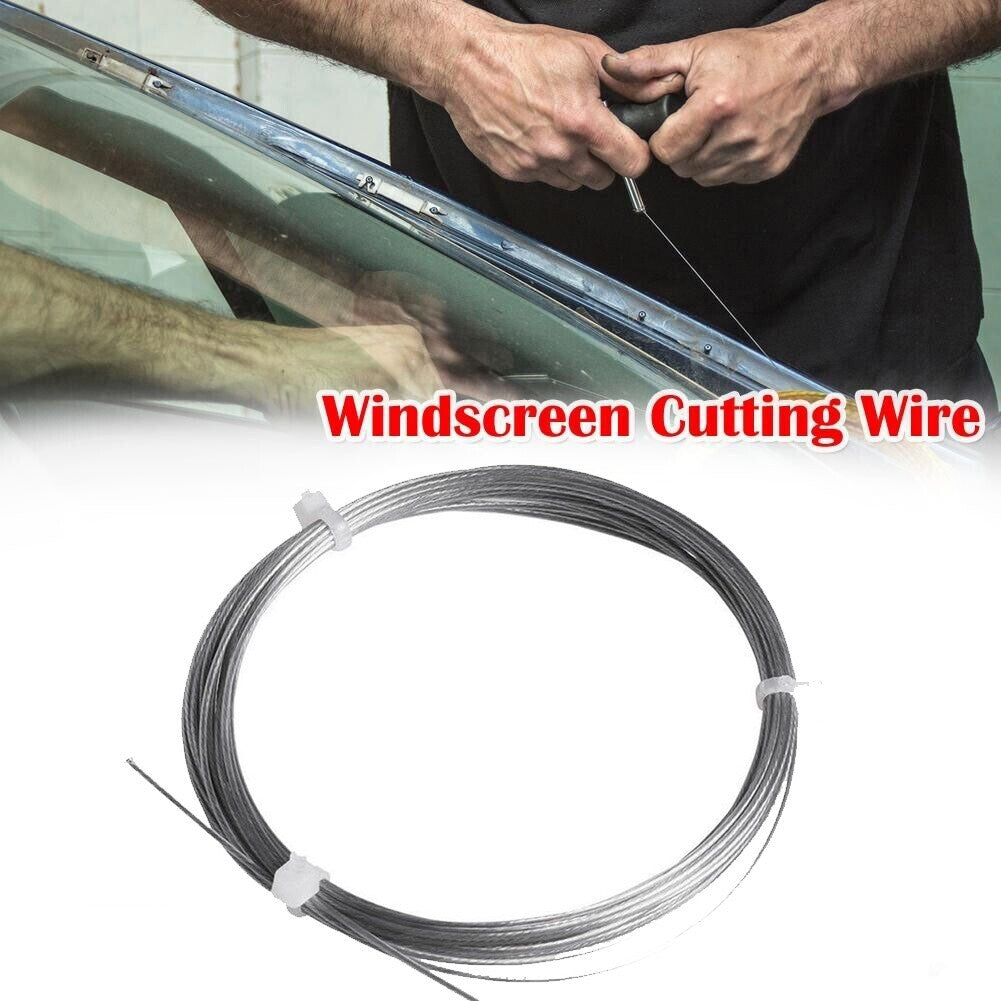 20M Car Windshield Glass Removal Steel Wire Rope Glass Remover Tool