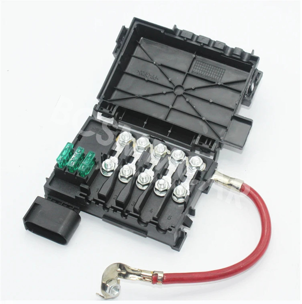 Car Fuse Box Battery Terminal With Cover Fit for VW for Golf City 2007-2010