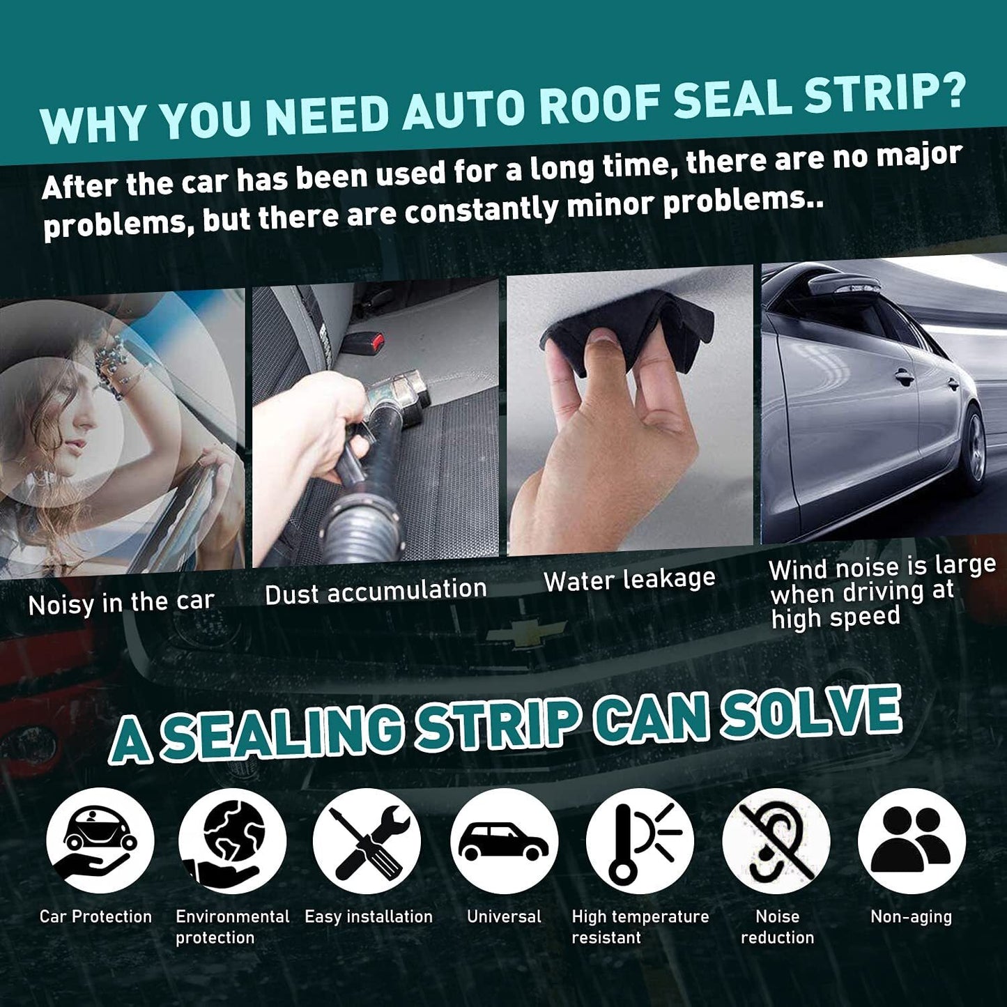 16.5ft T Shape Rubber for Dodge Car Seal Weather Strips Door Edge Moulding Trim