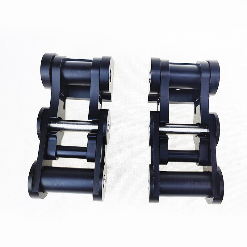 Aluminum hood latch cover clip kit for 2007-2017 for Jeep for Wrangler Black