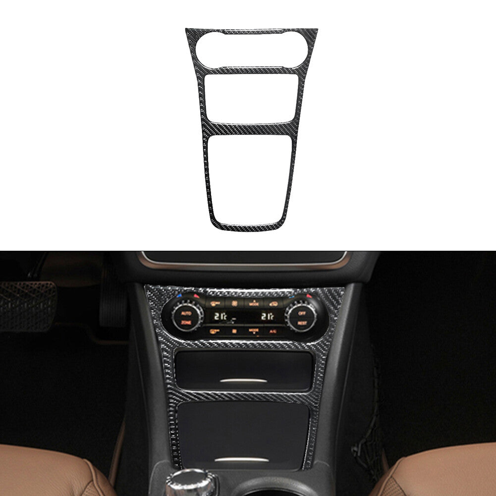 Carbon Fiber Center Console Trim for Mercedes-Benz CLA 2014-18/GLA 2015-18